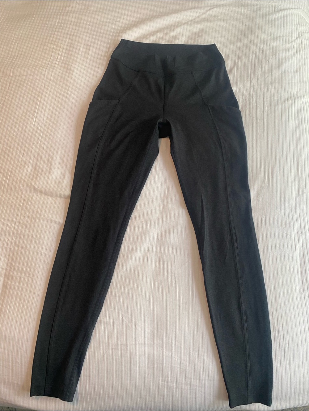 Lululemon softy suedey charcoal grey Leggings